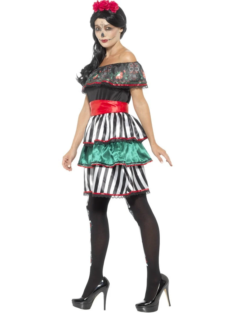 Smiffys Day Of The Dead Senorita Doll Ladiesc 2 Smiffys Day Of The Dead Senorita Doll Ladiesc