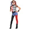 Rubie's Deerfield Harley Quinn DCSHG Deluxe Girls Costume