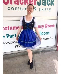 Tiger Leather Deluxe Dirndl - Ingrid Ladiesc