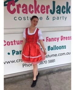 Tiger Leather Deluxe Dirndl - Helga