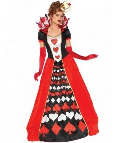 Tomfoolery Deluxe Queen Of Hearts Costume By Leg Avenue