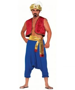 Forum Novelties Desert Prince White Bollywood Pants Mensc