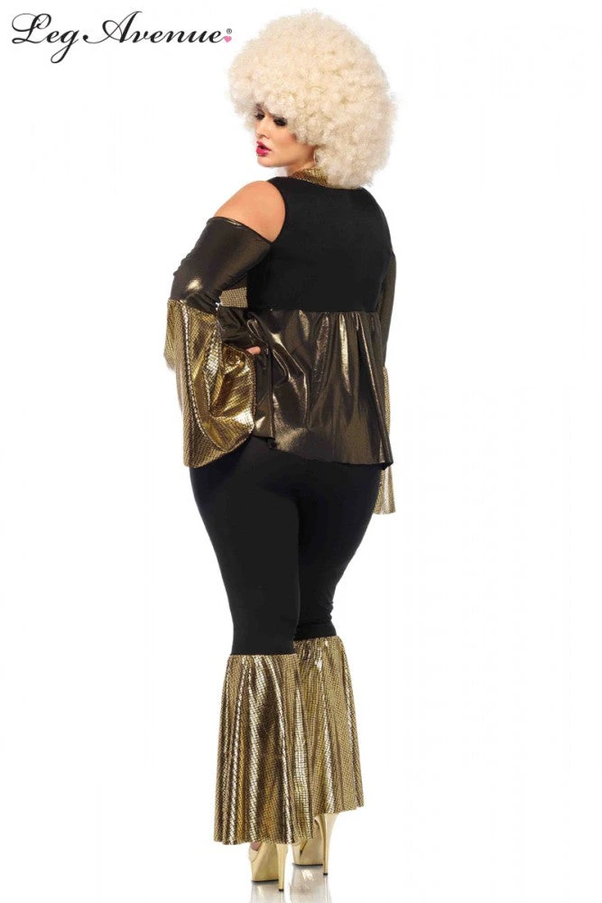 Tomfoolery Disco Diva Pant Suit By Leg Avenue - Plus Ladiesc 3 Tomfoolery Disco Diva Pant Suit By Leg Avenue - Plus Ladiesc