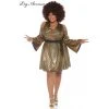 Tomfoolery Disco Diva Doll Costume By Leg Avenue - Plus