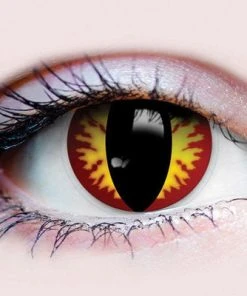 Tomfoolery Primal Costume Contact Lenses - Dragon