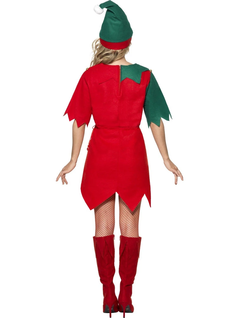Smiffys Elf Costume - Womens Ladiesc 2 Smiffys Elf Costume - Womens Ladiesc
