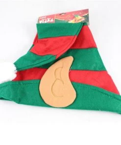 Trademart Elf Hat With Ears - Adult Accessoriesc