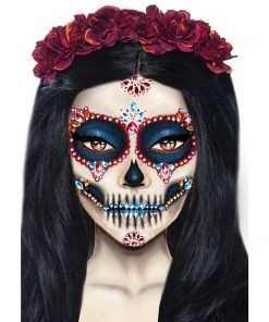 Tomfoolery Day Of The Dead Skeleton Face Jewels
