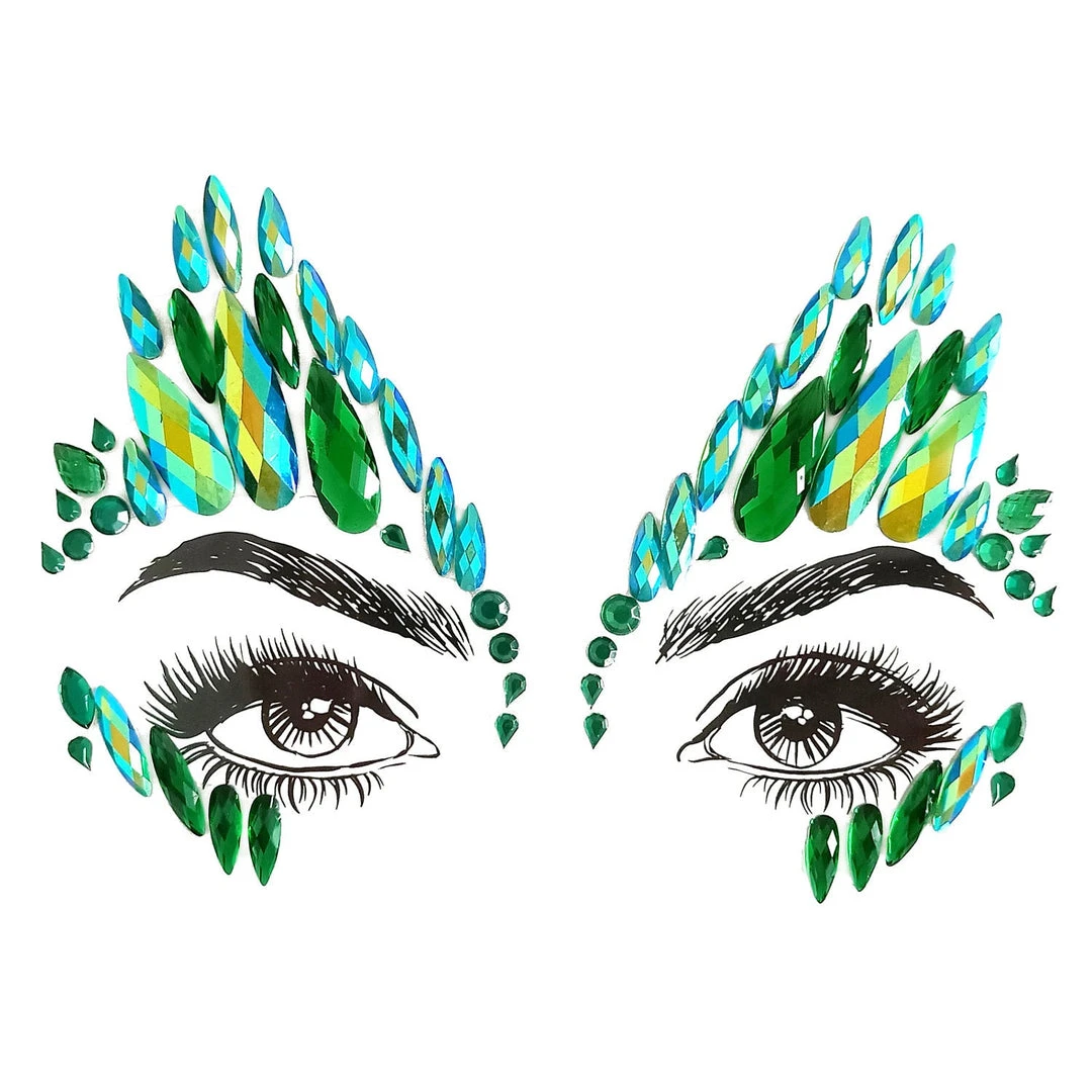 Swedia's Accessoriesc Face Jewels - Ivy 1 Swedia's Accessoriesc Face Jewels - Ivy