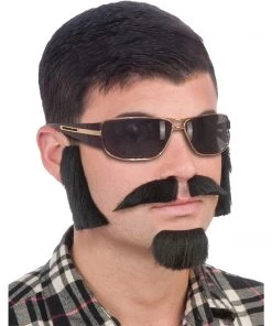 Forum Novelties Facial Hair Disguise Kit-Brown