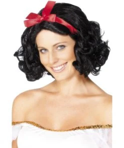 Smiffys Fairytale Wig - Black Wigsc