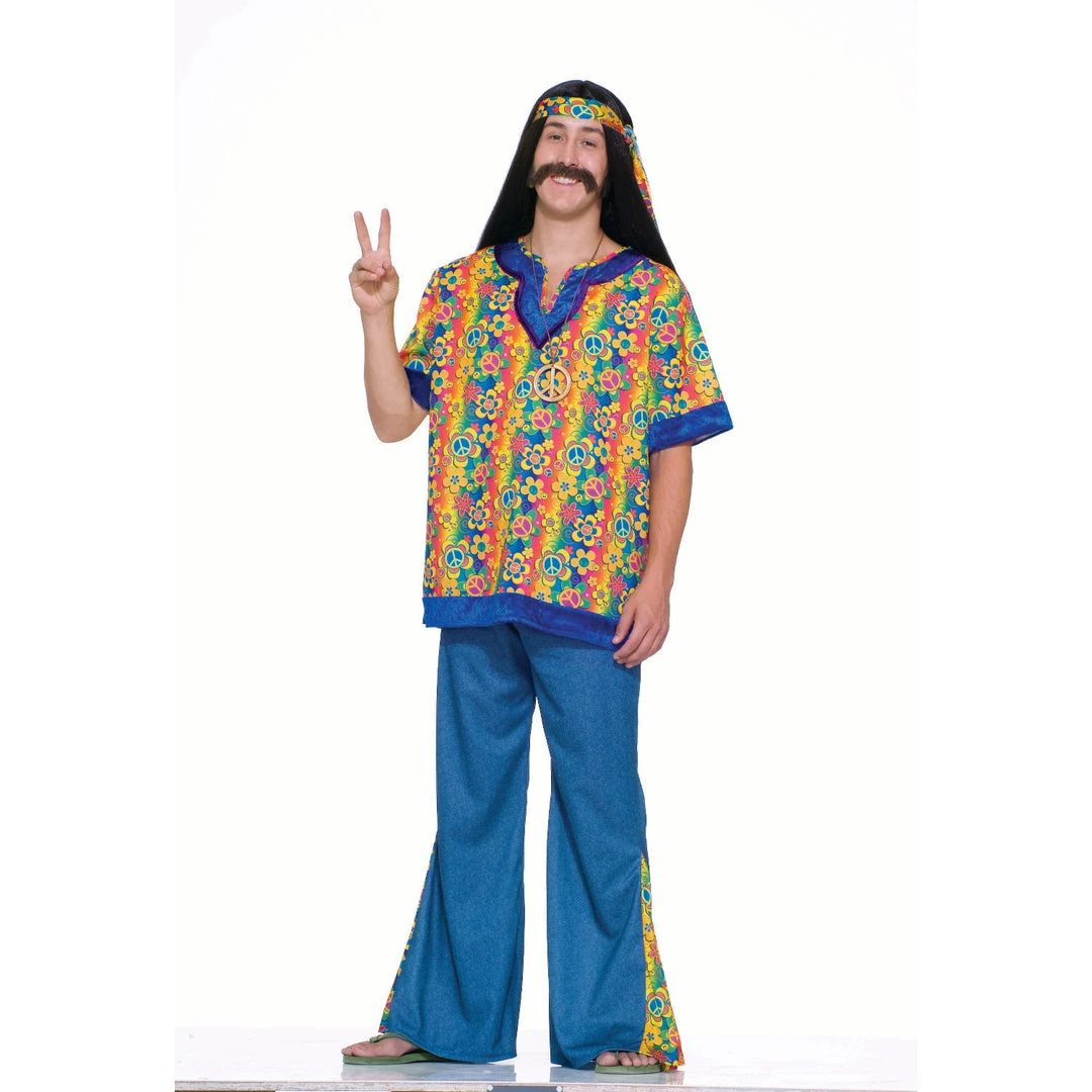 Forum Novelties Far Out Hippie Man Costume Mensc 1 Forum Novelties Far Out Hippie Man Costume Mensc