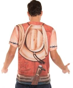 Tomfoolery Mensc Faux Real Mens Cowboy Shirt