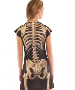 Tomfoolery Faux Real Skeleton Dress