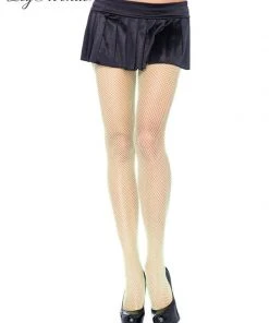 Tomfoolery 1980's Fishnet Pantyhose Fluro - Asst Colours By Leg Avenue