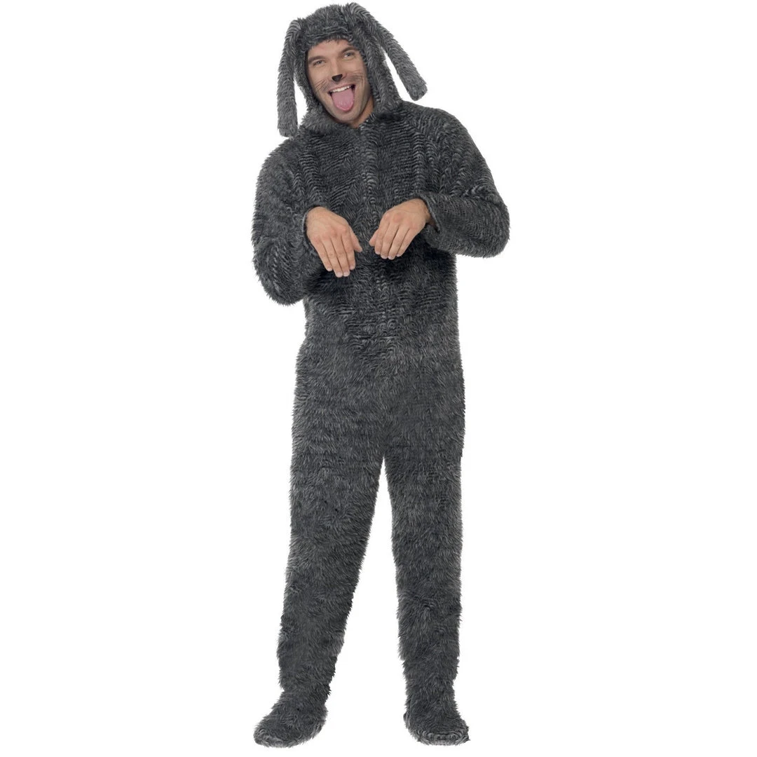 Smiffys Mensc Fluffy Dog Costume 1 Smiffys Mensc Fluffy Dog Costume