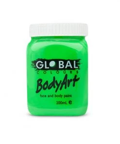 Interalia Group Fluro Green Face And Body Paint Accessoriesc