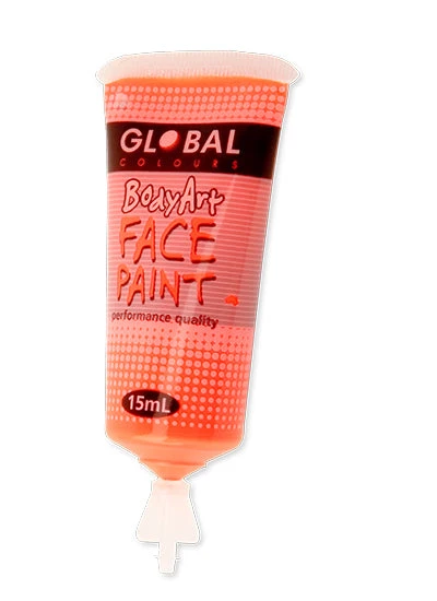 Interalia Group Fluro Orange Face And Body Paint 3 Interalia Group Fluro Orange Face And Body Paint
