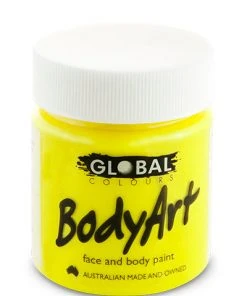 Interalia Group Fluro Yellow Face And Body Paint Accessoriesc
