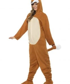 Smiffys Fox All In One Costume - Adult