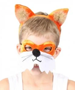 Swedia's Fox Headband & Mask Set Accessoriesc