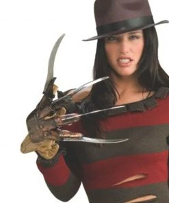 Rubie's Deerfield Freddy 'Miss Krueger' Costume - Adult Ladiesc