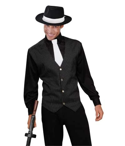 Tomfoolery Mensc Gangster Shirt Vest & Tie Kit - Dr Toms 2 Tomfoolery Mensc Gangster Shirt Vest & Tie Kit - Dr Toms