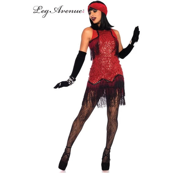 Tomfoolery Ladiesc Gatsby Girl Costume By Leg Avenue 1 Tomfoolery Ladiesc Gatsby Girl Costume By Leg Avenue
