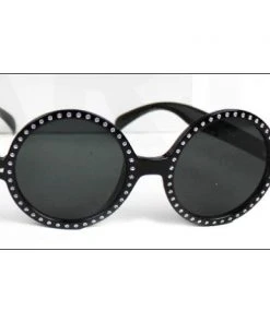 JD Party Glasses - Diamonte Circle - Asst Colors