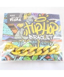 Trademart Gold Look Gangster Bracelet 1970's