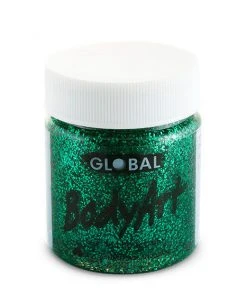 Interalia Group Green Glitter Face And Body Paint Accessoriesc