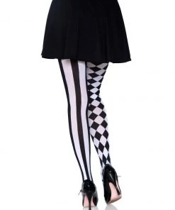 Tomfoolery Harlequin Pantyhose - Leg Avenue