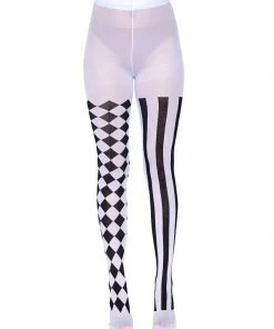 Tomfoolery Harlequin Pantyhose - Leg Avenue