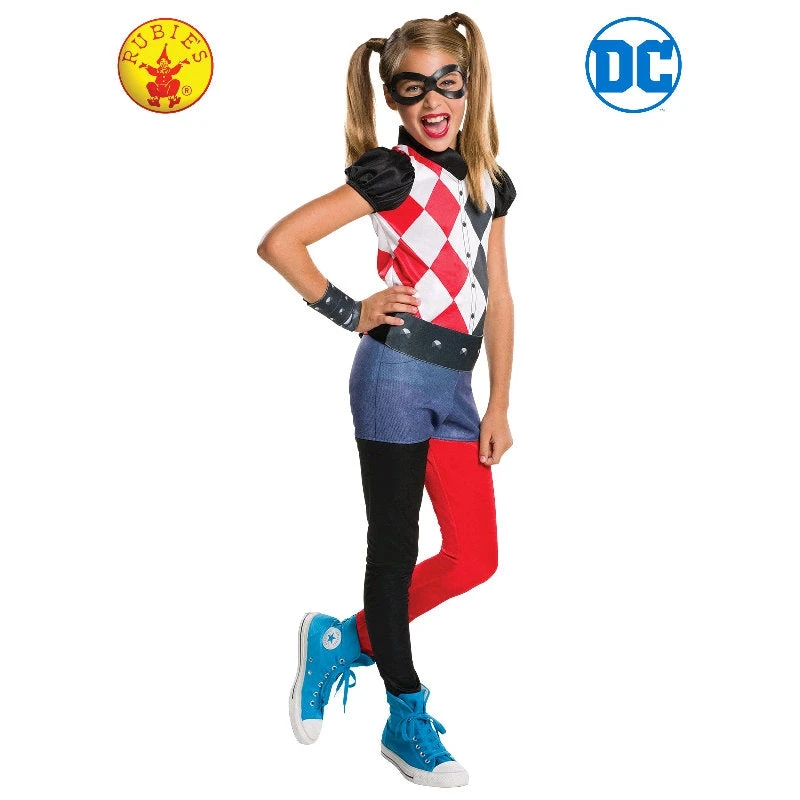 Rubie's Deerfield Harley Quinn DCSHG Classic Costume - Child Girls Costumes 1 Rubie's Deerfield Harley Quinn DCSHG Classic Costume - Child Girls Costumes