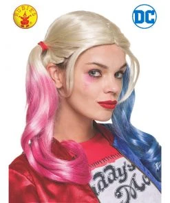 Rubie's Deerfield Harley Quinn Wig - Adult Superheroes & Villains