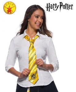 Rubie's Deerfield Hufflepuff Tie From Harry Potter