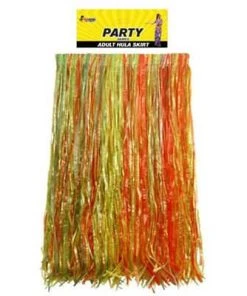 Allen Trading Hawaiian Hula Skirt - Multi Coloured