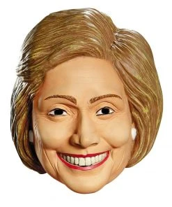 Disguise Costumes 1980's Adult Deluxe Latex Mask Hilary Clinton Presidential Candidate