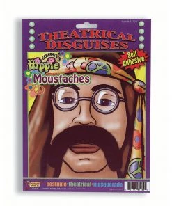 Forum Novelties Facial Hair Hippie Moustache-Forum