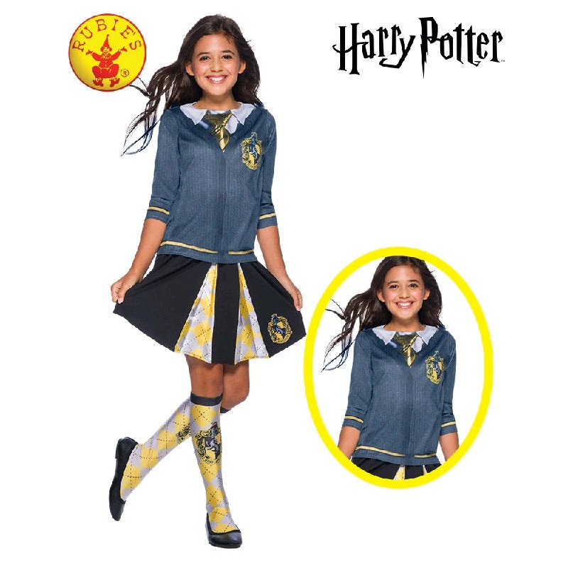Rubie's Deerfield Girls Costumes Hufflepuff Top - Child 1 Rubie's Deerfield Girls Costumes Hufflepuff Top - Child