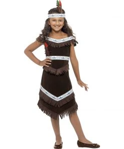Smiffys Girls Costumes Native American Inspired Girls Costume