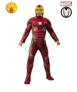 Rubie's Deerfield Iron Man Deluxe Costume-Adult Mensc