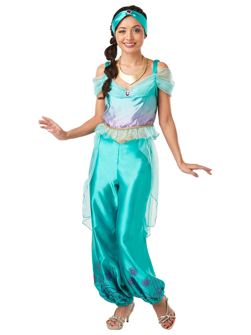 Rubie's Deerfield Ladiesc Jasmine Deluxe Costume - Adult 3 Rubie's Deerfield Ladiesc Jasmine Deluxe Costume - Adult