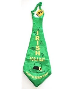 Allen Trading Suspenders & Ties Jumbo Tie Irish For A Day