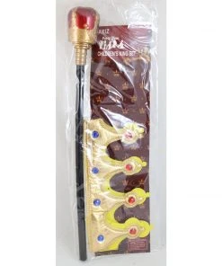 Trademart King Sceptre And Crown Set Accessoriesc