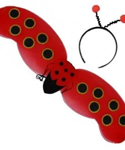 Swedia's Lady Bug Wings With Headband Animals