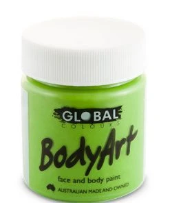 Interalia Group Light Green Face And Body Paint Accessoriesc