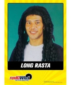 Allen Trading 1960's Long Black Rasta Dreads Wig