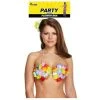 Allen Trading Around The World Luau Hawaiian Multi Coloured Flower Bra