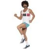 Smiffys Mensc Male Runner Costume